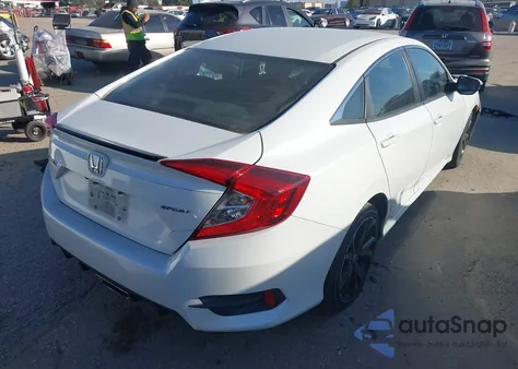 2019 Honda Civic Sport from USA, damaged, VIN 19XFC2F80KE209517